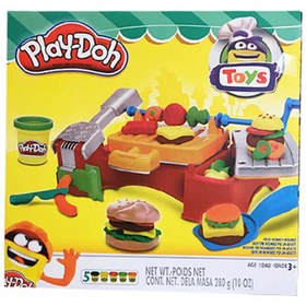 تصویر خمیر بازی Play Doh مدل ساندویچ ساز 