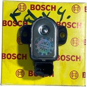 تصویر سنسور دریچه گاز ۲۰۶ تیپ ۲ پشت فلزی BOSCH‌ لیبل داناپارت 