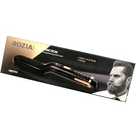 تصویر برس حرارتی ریش روزیا ROZIA مدل HR7111 ا ROZIA beard heat brush HR7111 model ROZIA beard heat brush HR7111 model