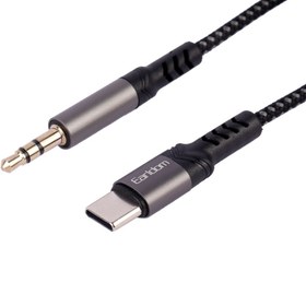 تصویر کابل تبدیل تایپ سی به جک 3.5mm ارلدام مدل ET-AUX38 Earldom ET-AUX38 AUX Audio Cable To Type-C 1m