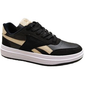 تصویر ونس فشن مردانه مشکی کرمی (Fashion) Men's Vans fashion black cream (Fashion)