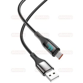 تصویر کابل USB به Type-C هیسکا مدل LX-705 – سوپر فست 66 وات Hiska LX-705 66W Super Fast USB-C Cable