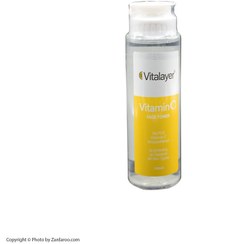 تصویر ویتالایر تونر صورت ویتامین ث مناسب انواع پوست 200ML VITALAYER VITAMIN C FACE TONER FOR ALL SKIN 200ML