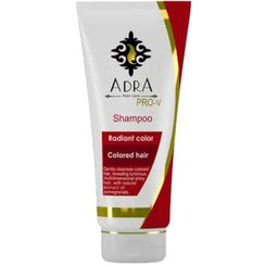تصویر شامپو تثبیت کننده رنگ مو آدرا برای موهای رنگ شده 200ml ا Adra Radiant Color Shampoo For Colored Hair Adra Radiant Color Shampoo For Colored Hair