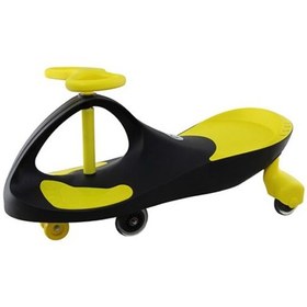 تصویر سه چرخه لوپ کار زرد دو رنگ 