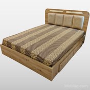 تصویر تخت خواب هیلدا سایز ۲۰۰ در ۱۲۰ دو نفره 