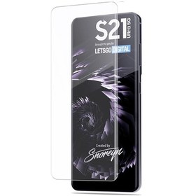 تصویر Samsung Galaxy S21 ultra Glass Screen Protector ا محافظ صفحه نمایش سامسونگ S21 ultra محافظ صفحه نمایش سامسونگ S21 ultra