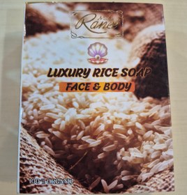 تصویر صابون ضد چین و چروک برنج اصل 
