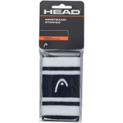 تصویر مچ‌ بند هد Head Wristband striped 5 – سرمه ای سفید 