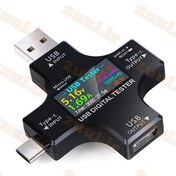 تصویر تست شارژ و مانیتورینگ USB چندکاره J7-C 