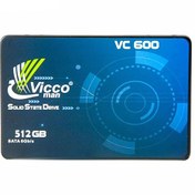 تصویر اس اس دی اینترنال ویکومن مدل VC600 ظرفیت 512 گیگابایت ا VICCOMAN VC600 Internal SSD 512 GB VICCOMAN VC600 Internal SSD 512 GB