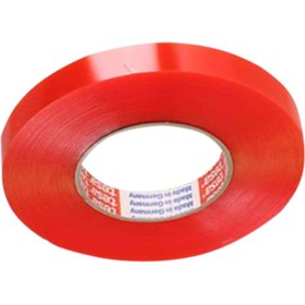 تصویر چسب دو طرفه سلولزی قرمز TESA 3cm Red cellulose double sided 3cm 50m adhesive