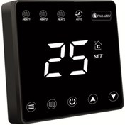 تصویر ترموستات گرمایش از کف 