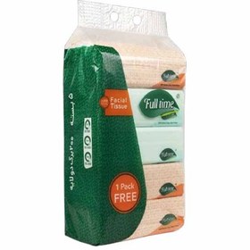 تصویر دستمال کاغذی دو لایه فول تایم ۲۰۰ برگ بسته اقتصادی 