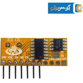 تصویر ماژول گیرنده RXC6 433MHZ کد لرن 