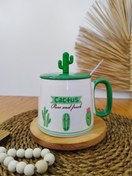 تصویر ماگ سرامیکی کاکتوس 