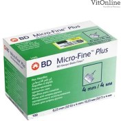 تصویر سرسوزن قلم انسولین بی دی 4 میلی متر 