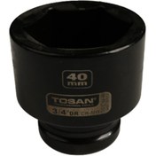 تصویر بکس فشار قوی سایز 40 کوتاه درایو 3/4 توسن Tosan 