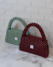 تصویر کیف کریستالی دستی Pearl bag