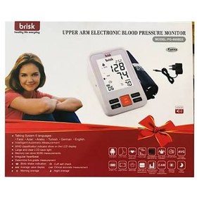 تصویر فشارسنج دیجیتال سخنگو بازویی بریسک PG-800B22 Automatic Upper Arm Blood Peressure Monitor Brisk PG-800B22