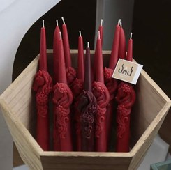 تصویر شمع قلمی طرح اسب۱۴۰۵ارسال رایگان مشهد 