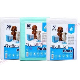 تصویر پد بهداشتی مناسب تعلیم دستشویی سگ برند آدی 5 عددی Adi Brand Suitable Toilet Pad For Dog 5pc