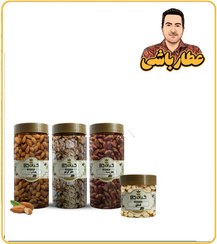 تصویر پک آجیل چهار مغز 