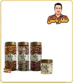 تصویر پک آجیل چهار مغز 