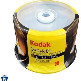 تصویر دی وی دی خام کداک مدل 8.5 گیگابایت بسته 50 عددی ا Kodak 8.5GB Pack of 50 DVD Kodak 8.5GB Pack of 50 DVD