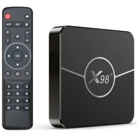 تصویر اندروید باکس تانیکس مدل X98 Plus 4/32 TANIX X98 Plus Android 11.0 4GB RAM 32GB ROM Smart TV BOX