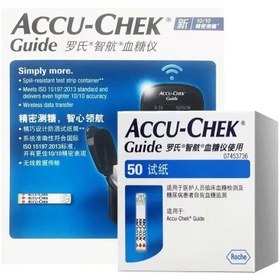 تصویر نوار تست قند خون اکیو چک گاید Accu chek Guide 