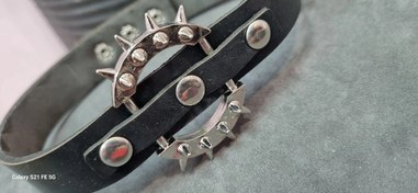 تصویر چوکر چرم مصنوعی تینجری 