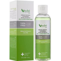 تصویر میسلار واتر وچه مناسب پوست چرب و مستعد آکنه 100 میل Voche Hydrating Micellar Water Cleansing Oily & Acne Prone Skin 100ml