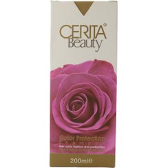 تصویر شامپو محافظ رنگ مو سریتا بیوتی 200 میل Cerita Beauty Color Protection Shampoo 200ml