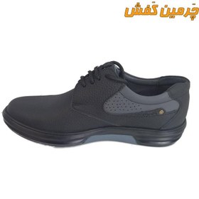 تصویر کفش تمام چرم مردانه اسپرت کلارک clarks بندی زیره پی یو کد 6752 