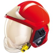 تصویر کلاه عملیاتی آتش نشانی MSA مدل gallet f1xf MSA gallet f1xf