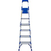 تصویر نردبان هایلوکس ۶ پله آلوم 