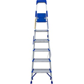 تصویر نردبان هایلوکس ۶ پله آلوم 