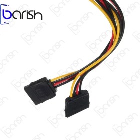 تصویر کابل ساتا 1 به 2 پاور کیس پی نت 