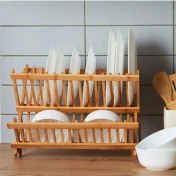 تصویر آبچکان کنار سینک بامبو وارداتی 