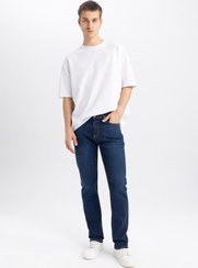 تصویر جین فاق بلند راسته مردانه | دفاکتو Defacto B0733AX24SP 