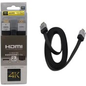 تصویر کابل HDMI مدل HE20HF طول 2M ا HDMI SONY 2M FLAT HDMI SONY 2M FLAT