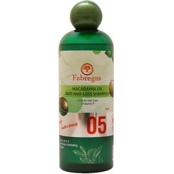 تصویر نرم کننده مو بدون سولفات فابریگاس Fabregas حاوی روغن ماکادمیا 400ml 