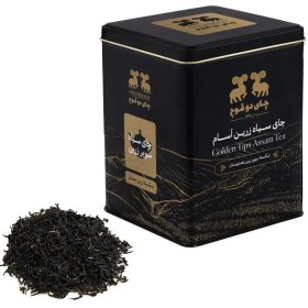 تصویر چای دو قوچ سیاه زرین آسام (شکسته زرین آسام ) - 450 گرم 