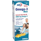 تصویر شربت امگا 3 مکس یوروویتال 200 میلی لیتر Eurho Vital Omega-3 Max 200 ml