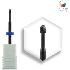 تصویر سر سوهان سرامیکی ناخن دورگیری سرگرد نوار آبی 