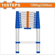 تصویر نردبان ۱۰ پله تاشو وادفو مدل WLD5H10 