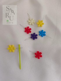 تصویر سوزن نخ کن گل 