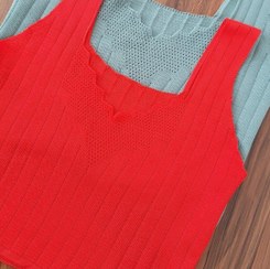 تصویر کراپ یقه دلبری هانا جنس عالی 