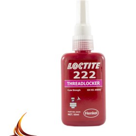 تصویر چسب لاکتایت ۲۲۲ حجم ۵۰ میلی لیتر Loctite 222